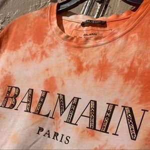 “Tangerine Gleamsicle” Balmain shirt